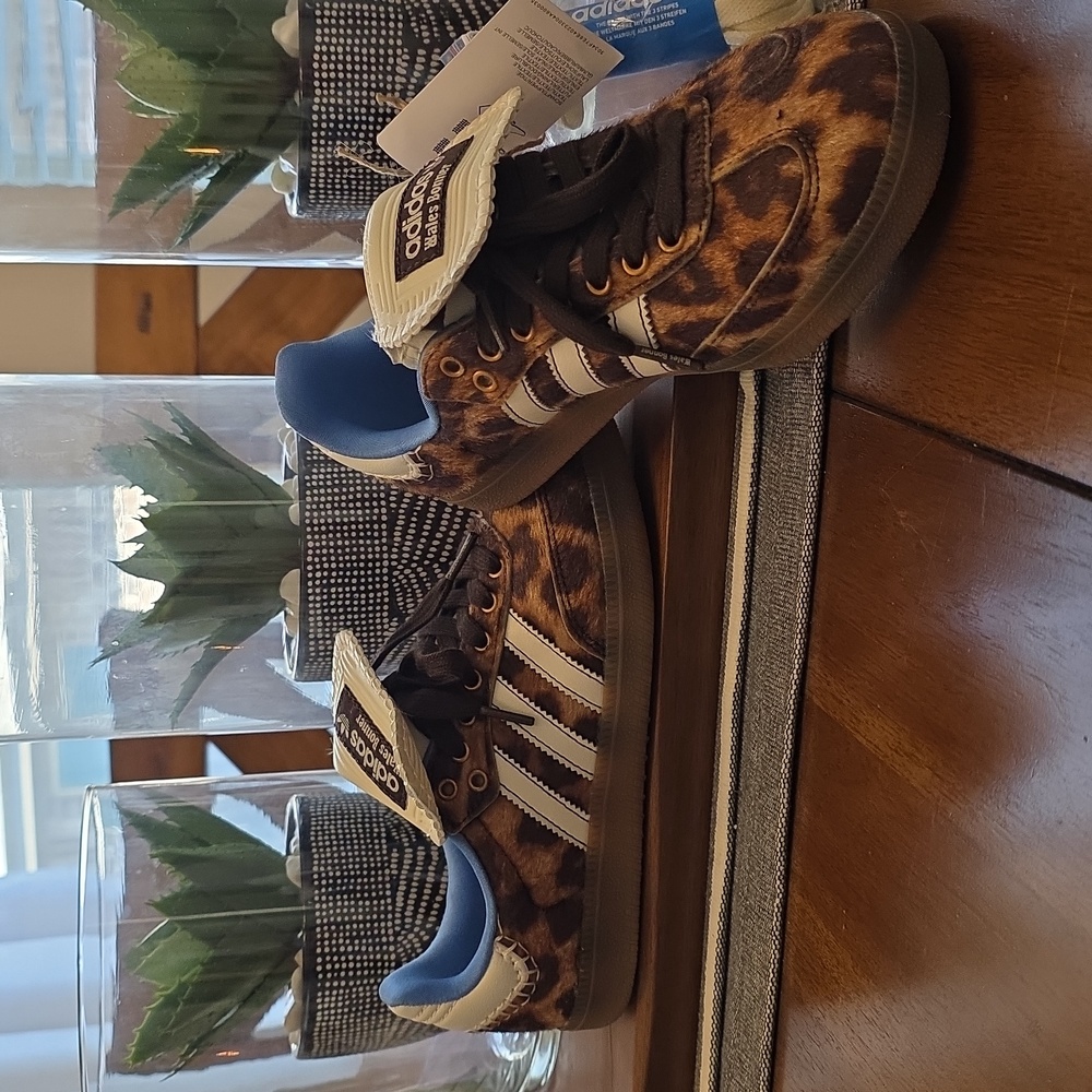 Adidas Wales Bonner x Samba Pony Leopard Brown Unisex Sneakers